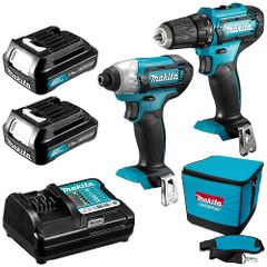 Bộ đôi máy khoan pin 12V Makita CLX224S