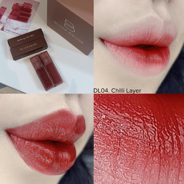 Son Kem Lì Black Rouge Double Layer Velvet