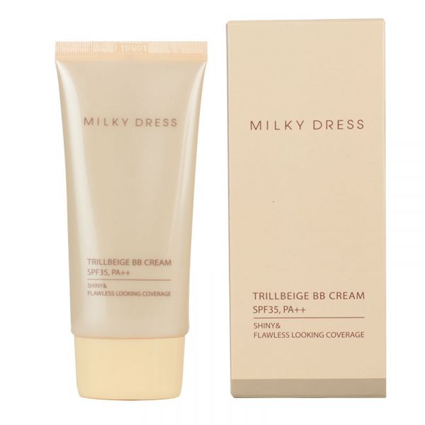 Kem Nền Dành Cho Da Dầu Milky Dress Trillbegie BB Cream 3in1 (30ml)
