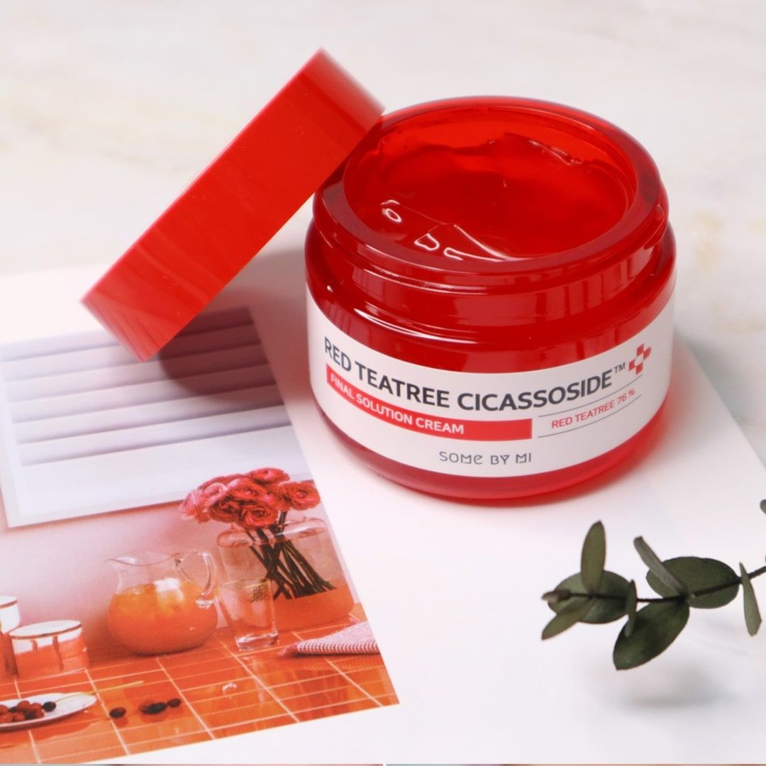  Kem Dưỡng Giảm Mụn Some By Mi Red Teatree Cicassoside Final Solution Cream 