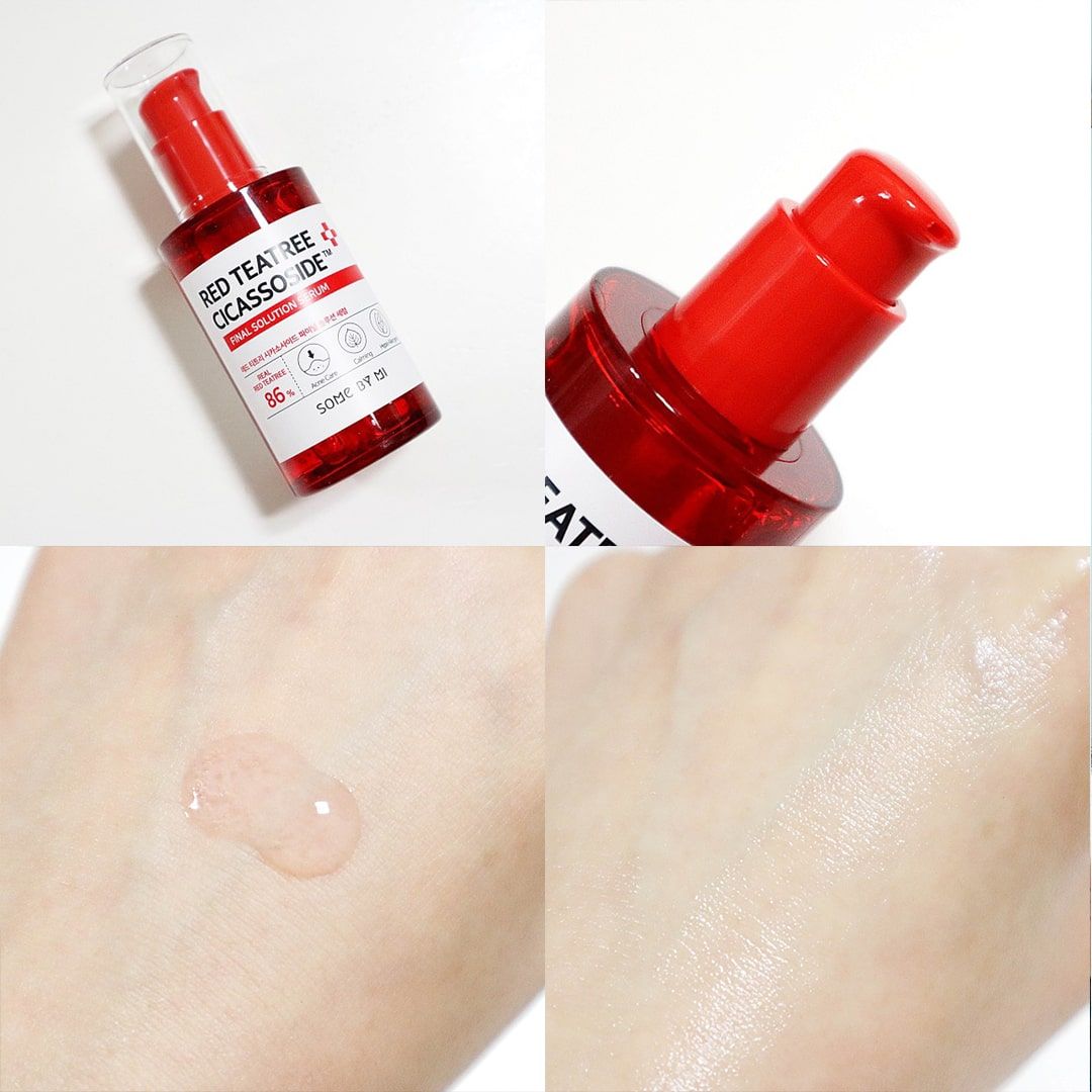 Tinh chất Tràm Trà Đỏ Some By Mi Red Teatree Cicassoside Final Solution Serum 50ml