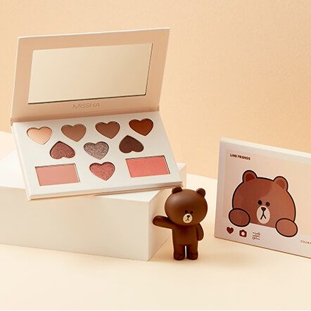 Phấn Mắt Missha x Line Friends Color Filter Shadow Palette