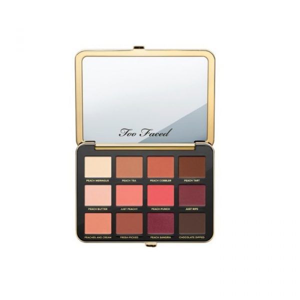 Bảng Phấn Mắt Too Faced Just Peachy Velvet Mattes Eyeshadow Palette (hộp)