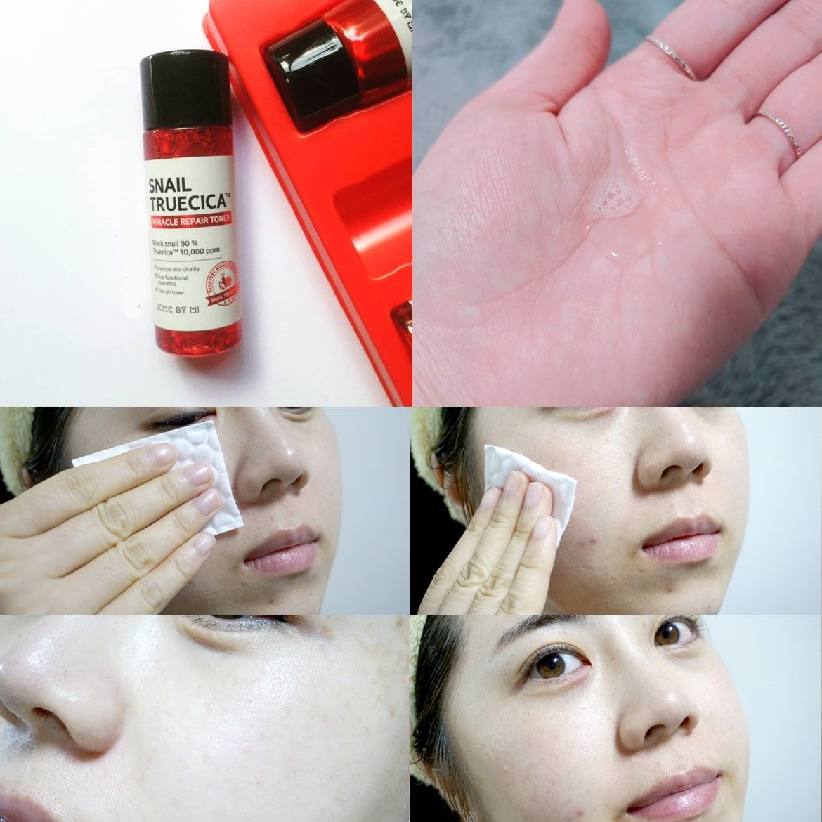 Set Phục Hồi Da Some By Mi Snail Truecica Miracle Repair Starter Kit 4 Món