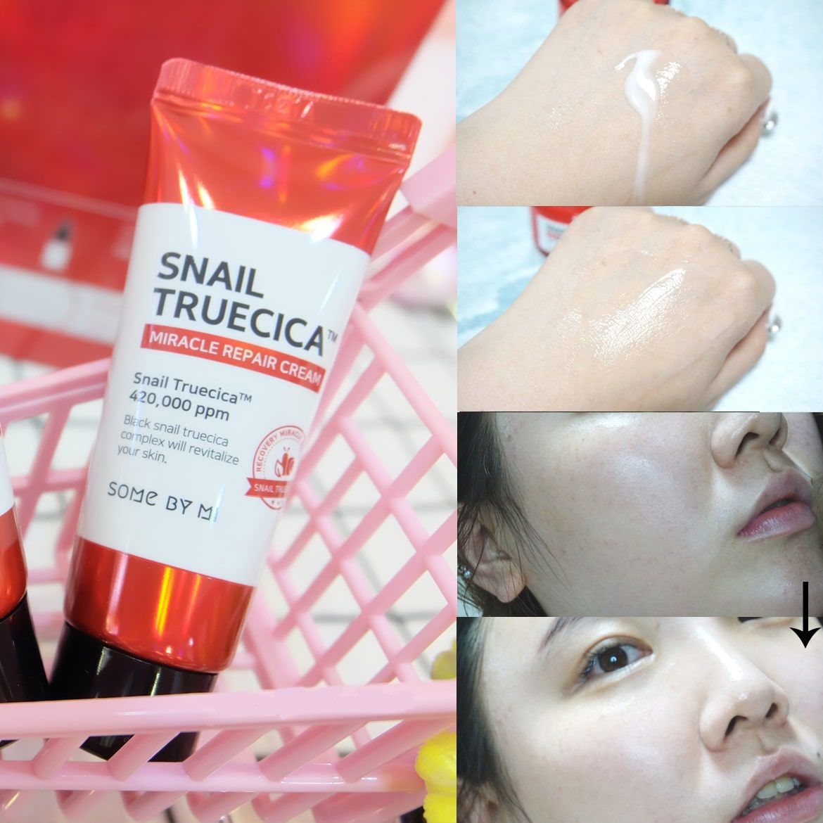 Set Phục Hồi Da Some By Mi Snail Truecica Miracle Repair Starter Kit 4 Món