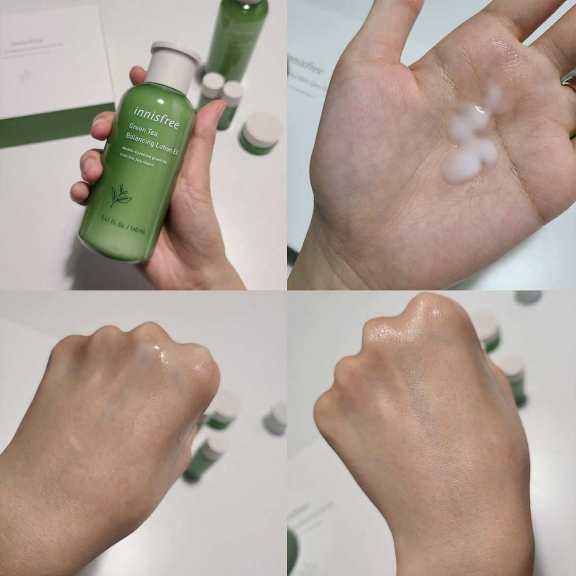  Sữa Dưỡng Da Trà Xanh Innisfree Green Tea Balancing Lotion Ex 