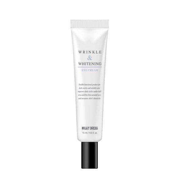 Kem Trị Thâm Vùng Mắt Milky Dress Wrinkle & Whitening Eye Cream