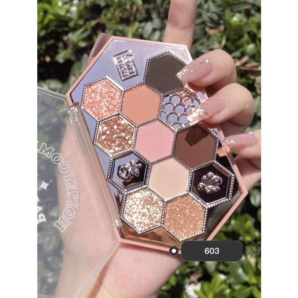  Bảng Phấn Mắt Tổ Ong 9 Ô HOLD LIVE Beehive Drill Eyeshadow Pallete 