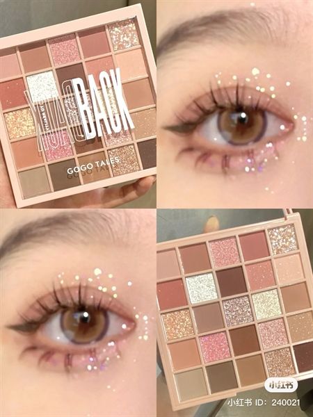 Bảng Phấn Mắt 25 ô GOGO TALES Back To Reality/Make Yourself Priority Play Color Eyeshadow Pallete Nội Địa Trung