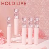  Son Kem Lì Nắp Trong Suốt Hoa Anh Đào HOLD LIVE Flower Sakura Velvet Matte 