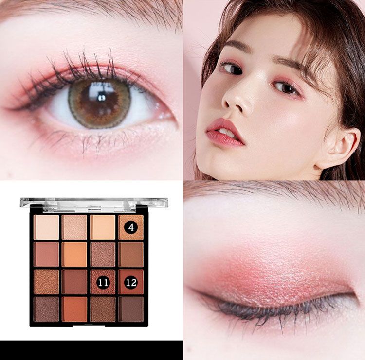 Phấn Mắt Nội Địa Trung Daisy Dear 16 Ô Màu