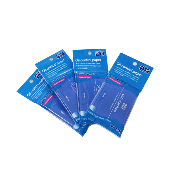 Giấy Thấm Dầu MAYAN Oil Control Paper (100 tờ)