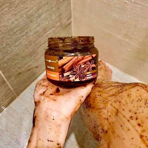  Tẩy Tế Bào Chết Body Toàn Thân Quế Hồi & Cà Phê Exclusive Cosmetic Gel Scrub Coffee & Cinnamon 380ml) 