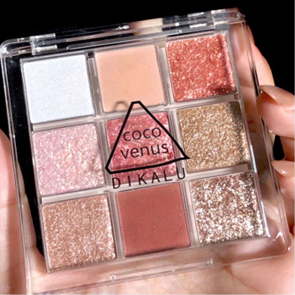 Bảng Phấn Mắt 9 ô DIKALU Coco Venus Nội Địa Trung