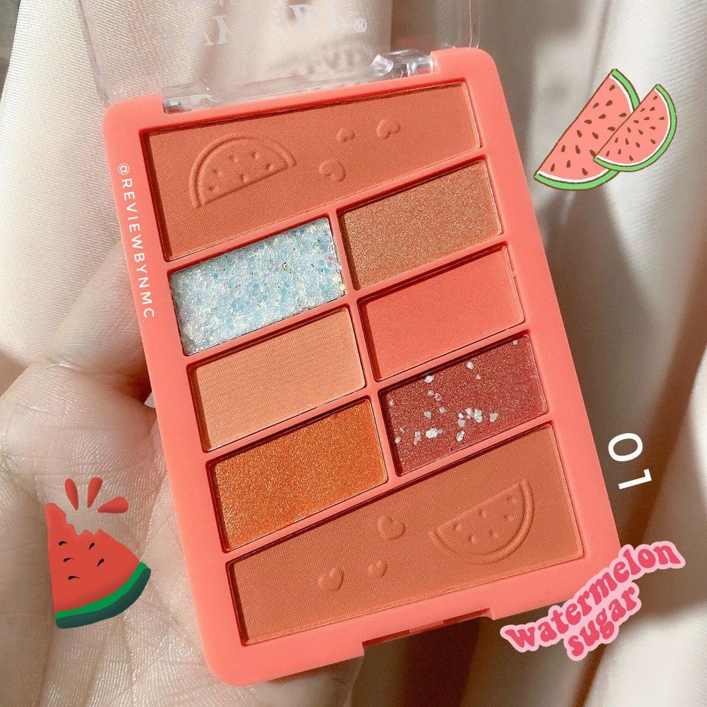Phấn Mắt Dưa Hấu 8 Ô Nội Địa Trung Any Lady Sweet Fruit Watermelon