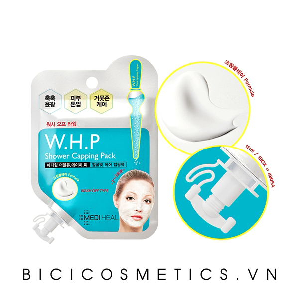 Mặt Nạ MEDIHEAL Đất Sét Dưỡng Trắng Da W.H.P