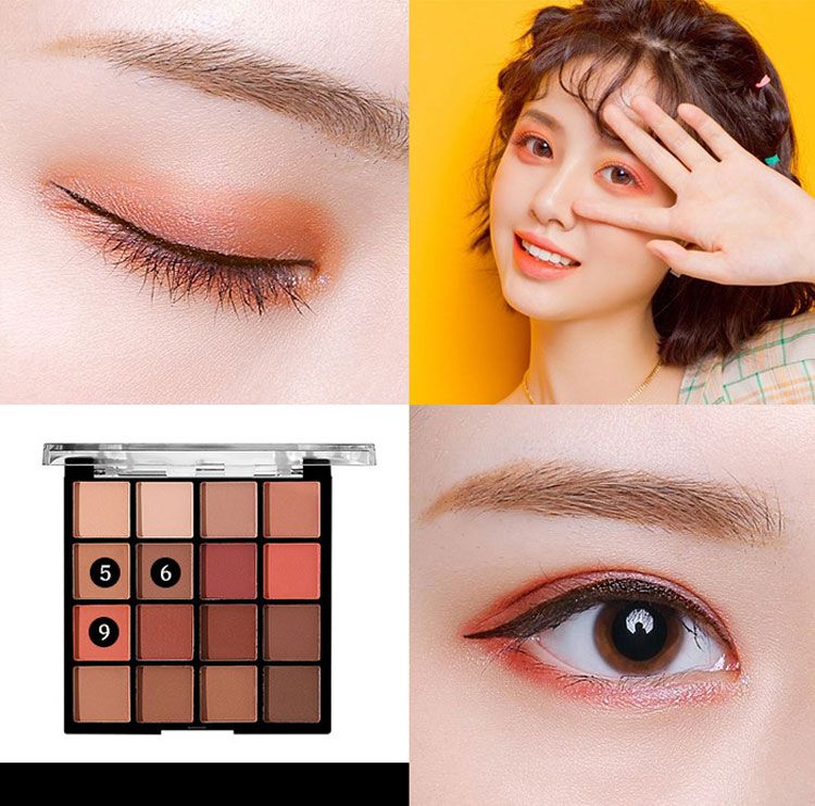 Phấn Mắt Nội Địa Trung Daisy Dear 16 Ô Màu