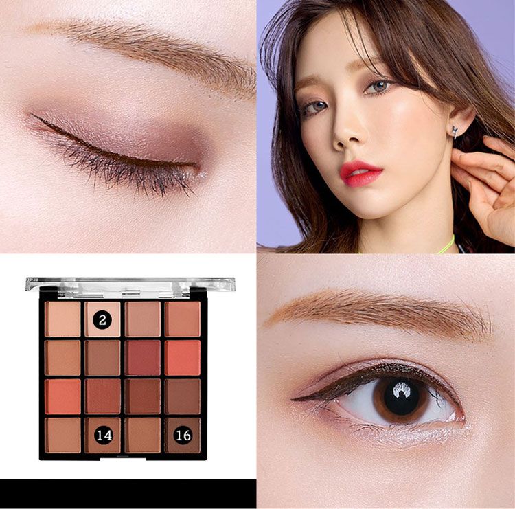 Phấn Mắt Nội Địa Trung Daisy Dear 16 Ô Màu