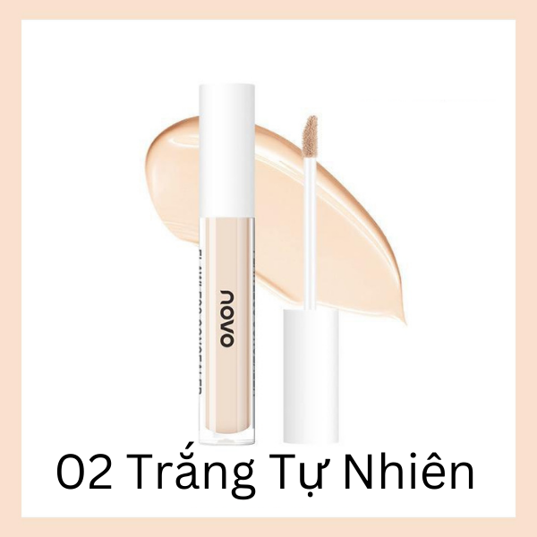 Che Khuyết Điểm Dạng Kem NOVO Silky Moisturizing Concealer