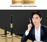  Mascara 2 Đầu Tiện Lợi Không Trôi BROWIT By NONGCHAT Professional Duo Mascara #SEXY BLACK 