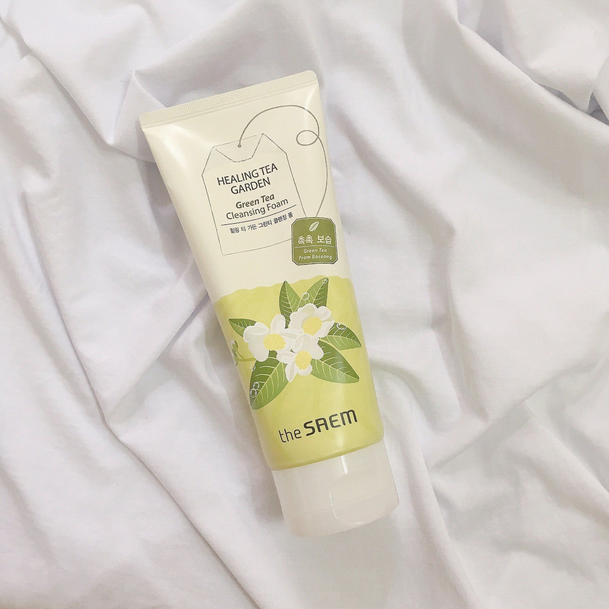 Sữa Rửa Mặt The Saem Healing Tea Garden Cleasing Foam
