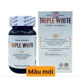  Viên Uống Trắng Da, Hỗ Trợ Chống Nắng TRIPLE WHITE Glutathione 1200mg Mỹ - 50 viên 