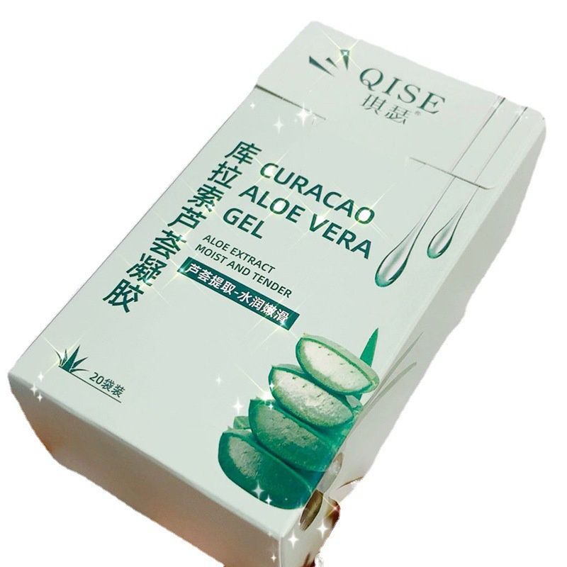 Mặt nạ ngủ chiết xuất từ lô hội QISE Curacao Aloe Vera Gel
