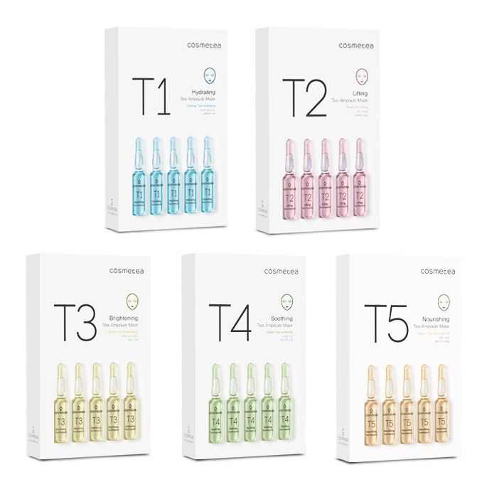 Mặt Nạ Cosmetea Tea Ampoule Mask