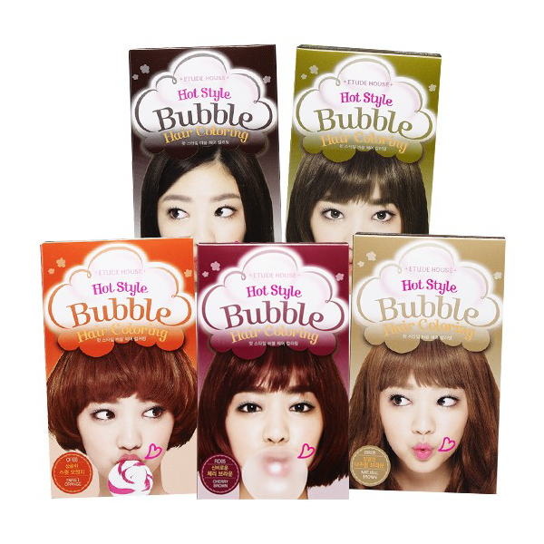 Nhuộm Tóc Gội Dạng Bọt Bubble Hair Coloring Etude House