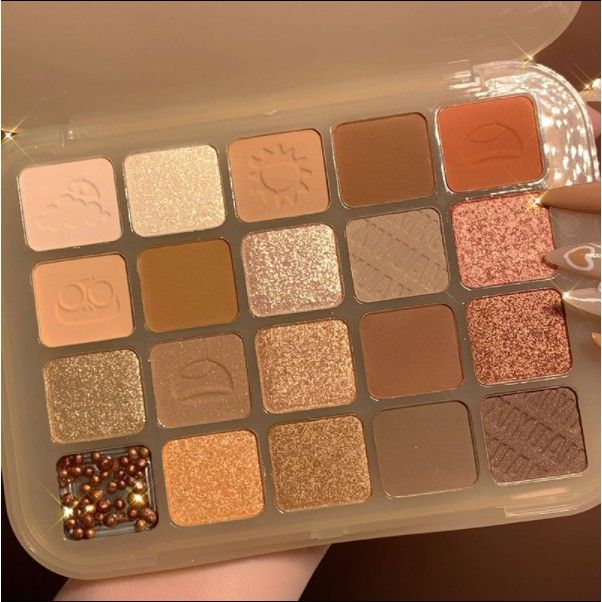 Bảng Phấn Mắt 20 Màu XIYUAN Chestnut Twenty Color Eyeshadow Powder Palette NĐT
