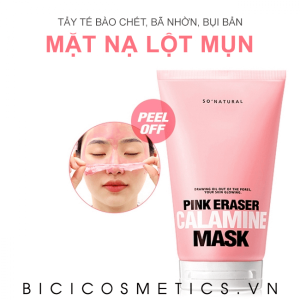Mặt Nạ So’ Natural Special Care Pink Eraser Calamine Mask