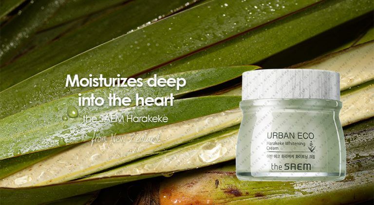 Kem dưỡng trắng da The Saem Urban Eco Harakeke Whitening Cream