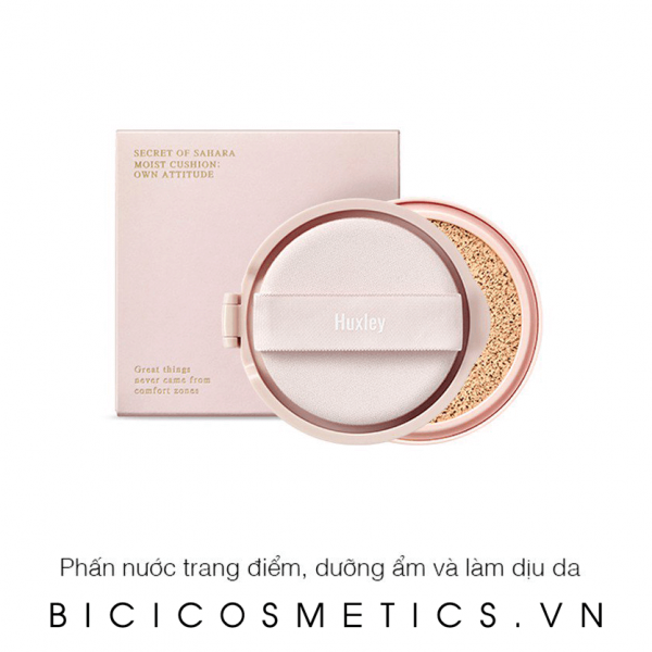 Phấn nước Huxley Moist Cushion Own Attitude