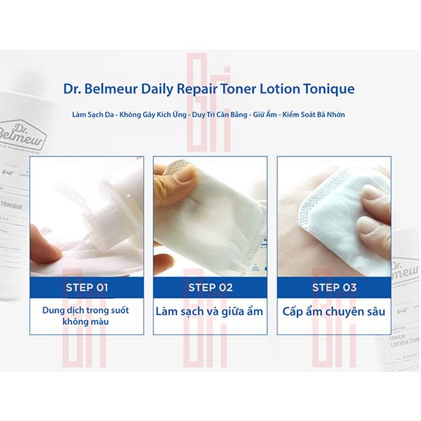 Nước Hoa Hồng The Face Shop Dr. Belmeur Daily Repair Toner Lotin Tonique