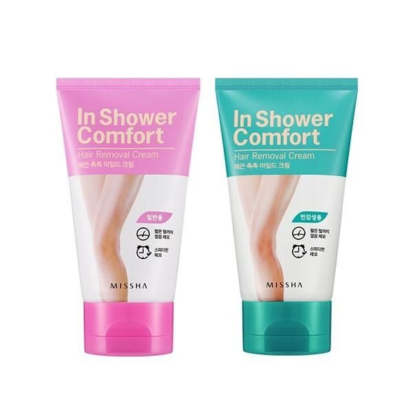 Kem Tẩy Lông Missha In Shower Comfort Hair Removal Cream