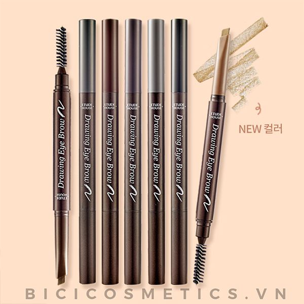  Chì Kẻ Chân Mày 2 Đầu Etude House Drawing Eyebrow 