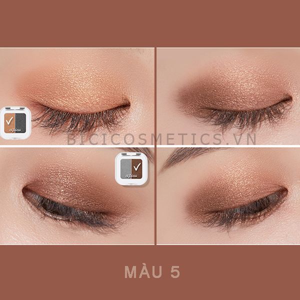 Phấn Mắt 2 Màu A’Pieu Mineral Mono Shadow (Dual)