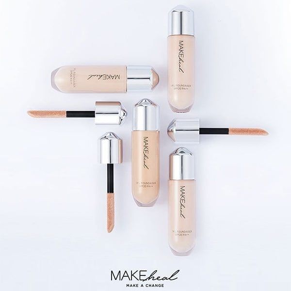 Kem Nền + Che Khuyết Điểm MAKEheal 1.P.L Foundaiser SPF 20 PA++