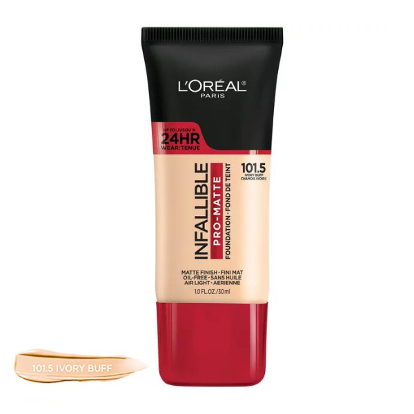  Kem Nền Kiềm Dầu Bền Màu Đến 24H L'OREAL Infallible Pro-matte Founadtion 24hr Wear - 30ml 