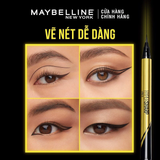  Bút Kẻ Mắt Nước Siêu Mảnh, Sắc Nét, Không Trôi Maybelline Hyper Sharp Laser Eyeliner Màu Đen 0.5g (Có Tem Phụ) 