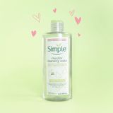  Nước tẩy trang Simple Kind to Skin Micellar Cleansing Water - 100/200/400ml 