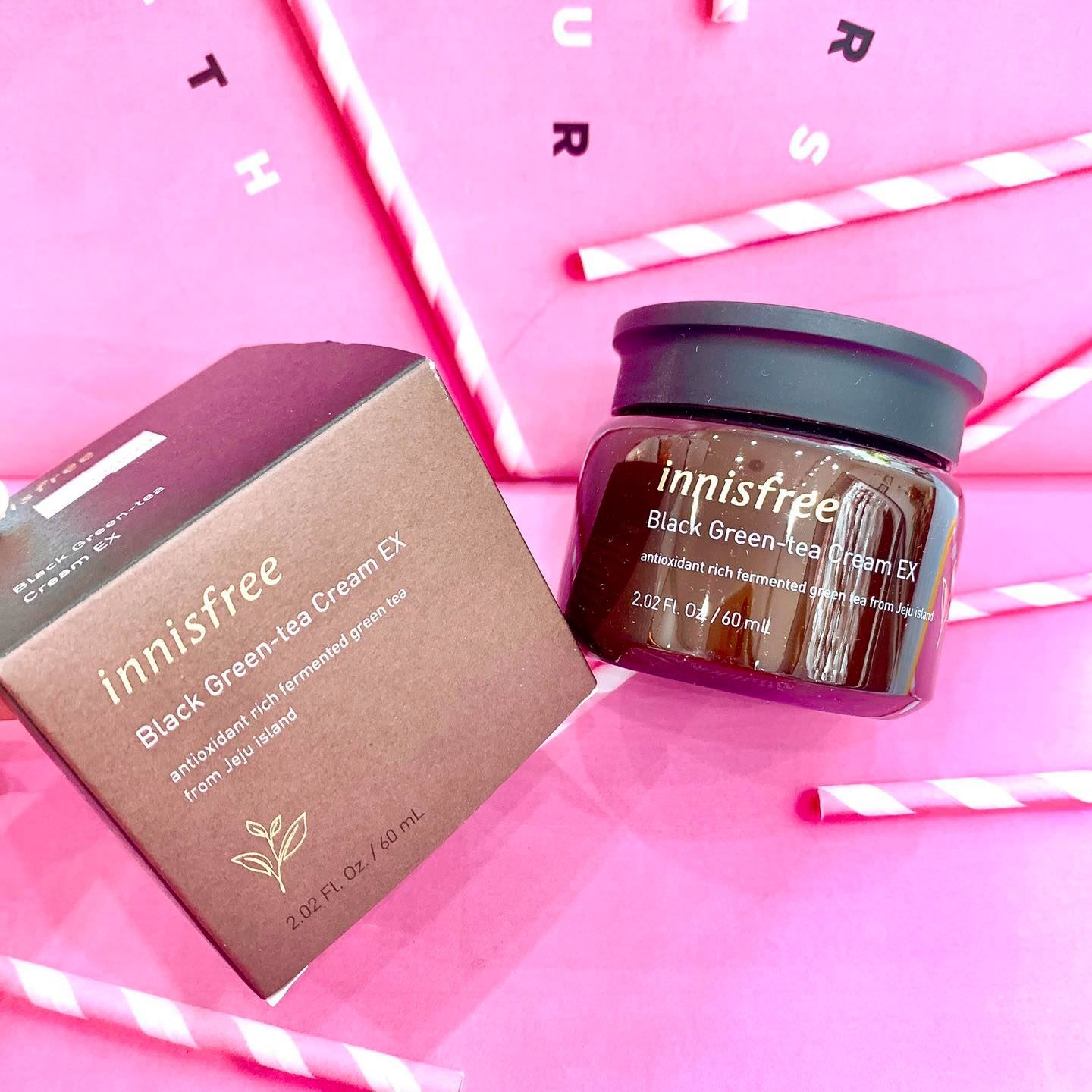 Mặt Nạ Trà Xanh Đen Innisfree Black Green Tea Mask EX