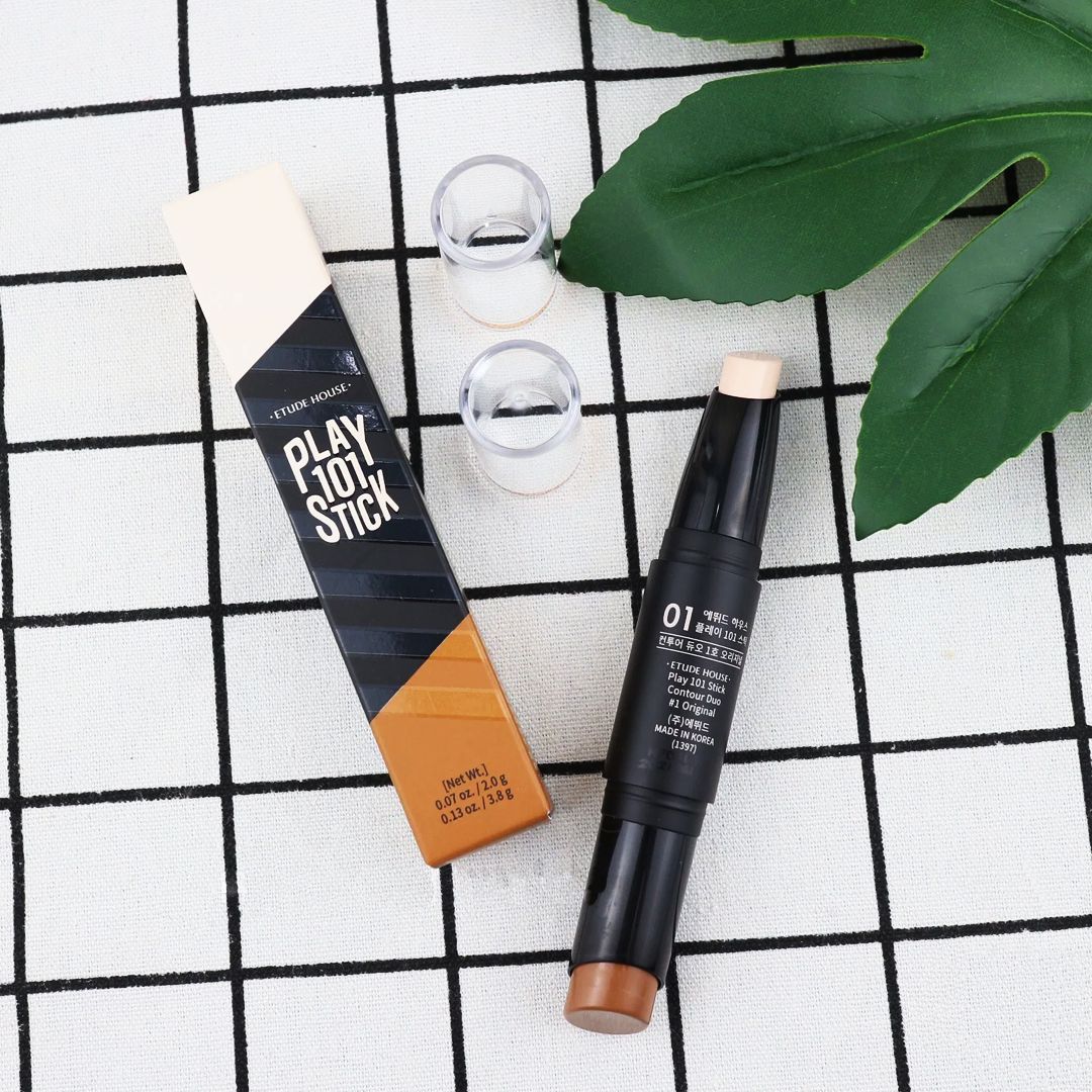 Tạo Khối DạngThỏi 2 Đầu Etude House Play 101 Stick Contour Duo - 01