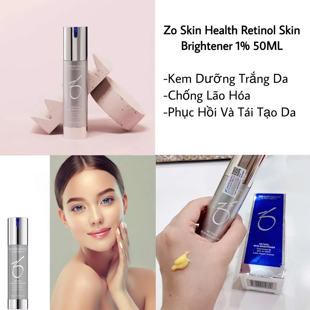  Kem Chống Lão Hóa & Trẻ Hóa Da Retinol Skin Brightener Zo Skin Health by Zein Obagi 