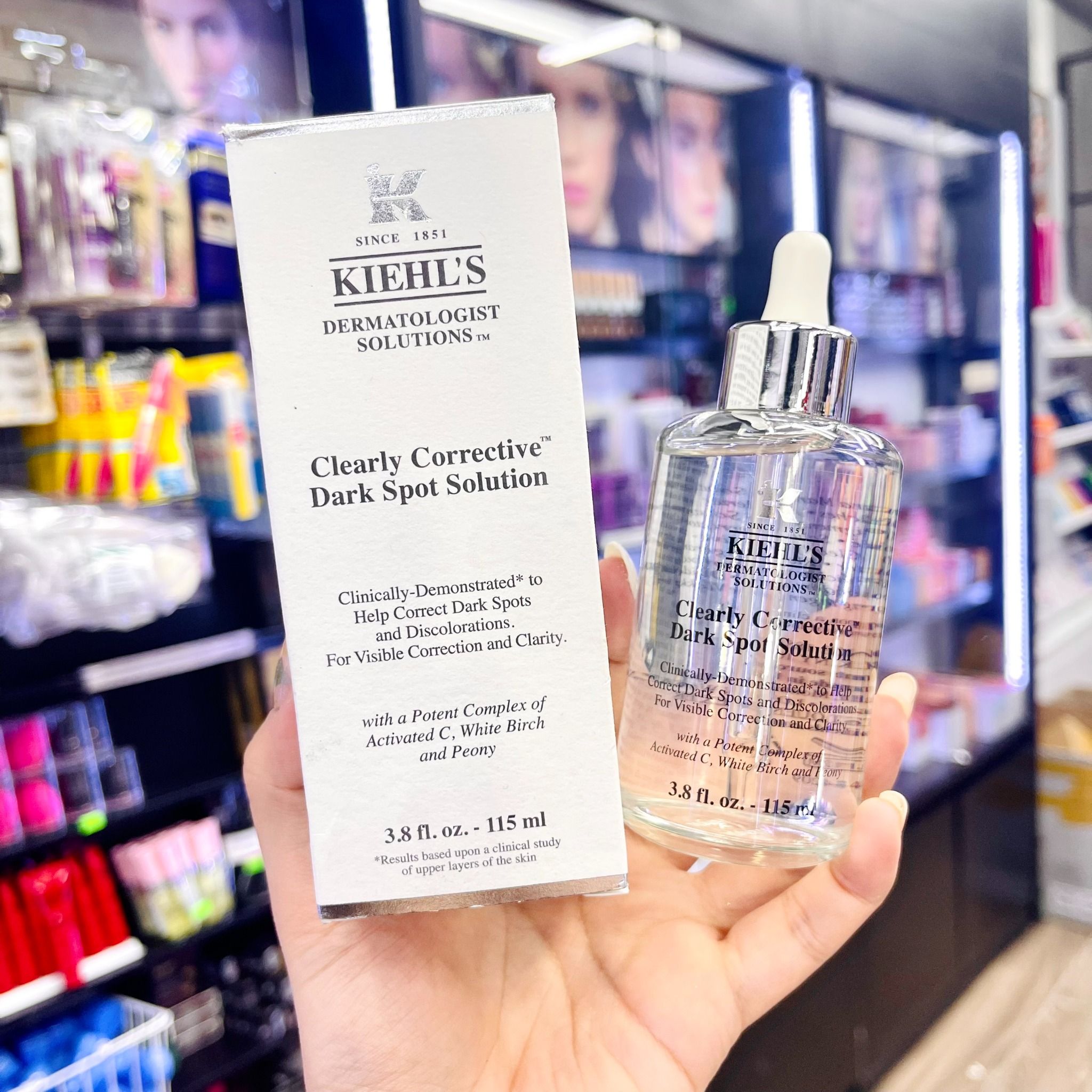  Tinh Chất Trắng Da Mờ Thâm Nám KIEHL'S Clearly Corrective Dark Spot Solution 