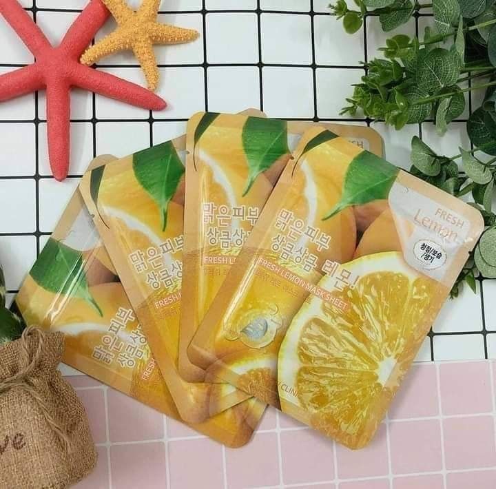 Mặt Nạ 3W Clinic Fresh Lemon Mask Sheet