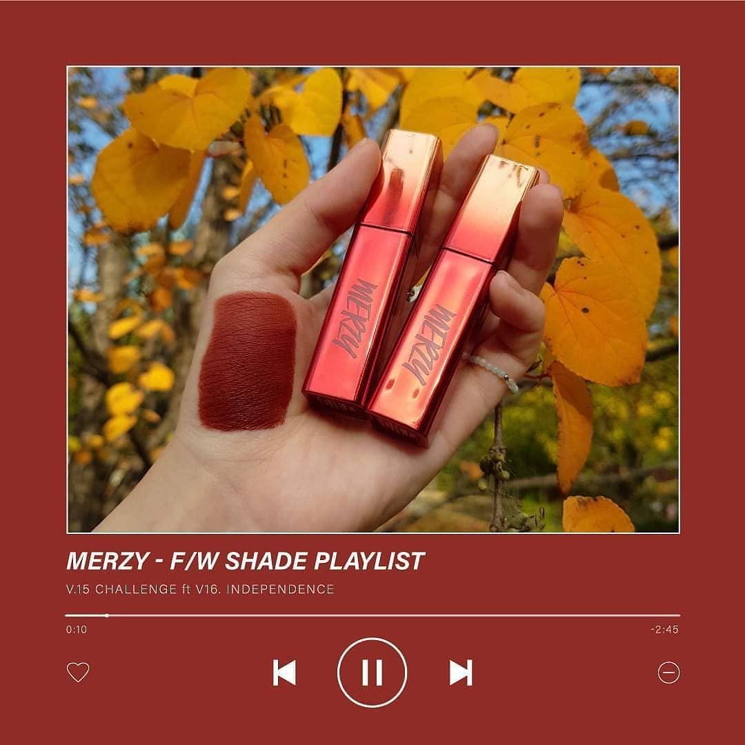  [Red Edition] Son Kem Merzy The First Velvet Tint Season 3 Vỏ Đỏ 