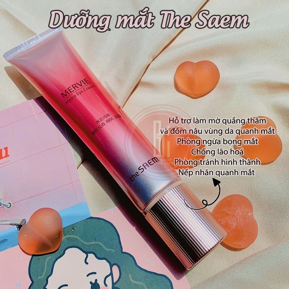 Kem Dưỡng Mắt The Saem Mervie Hydra Eye Cream 30ml