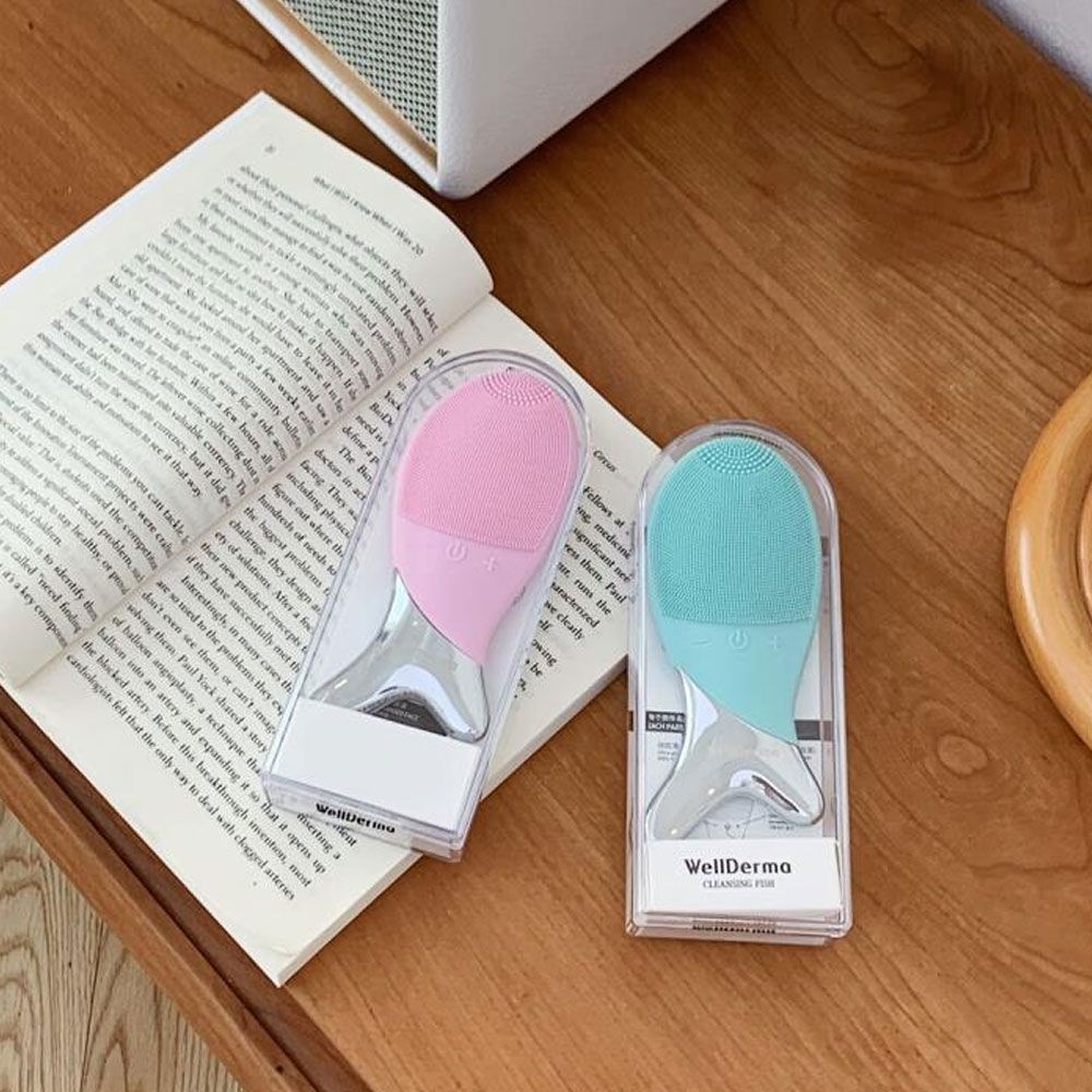 Máy rửa mặt đuôi cá WellDerma Cleansing Fish
