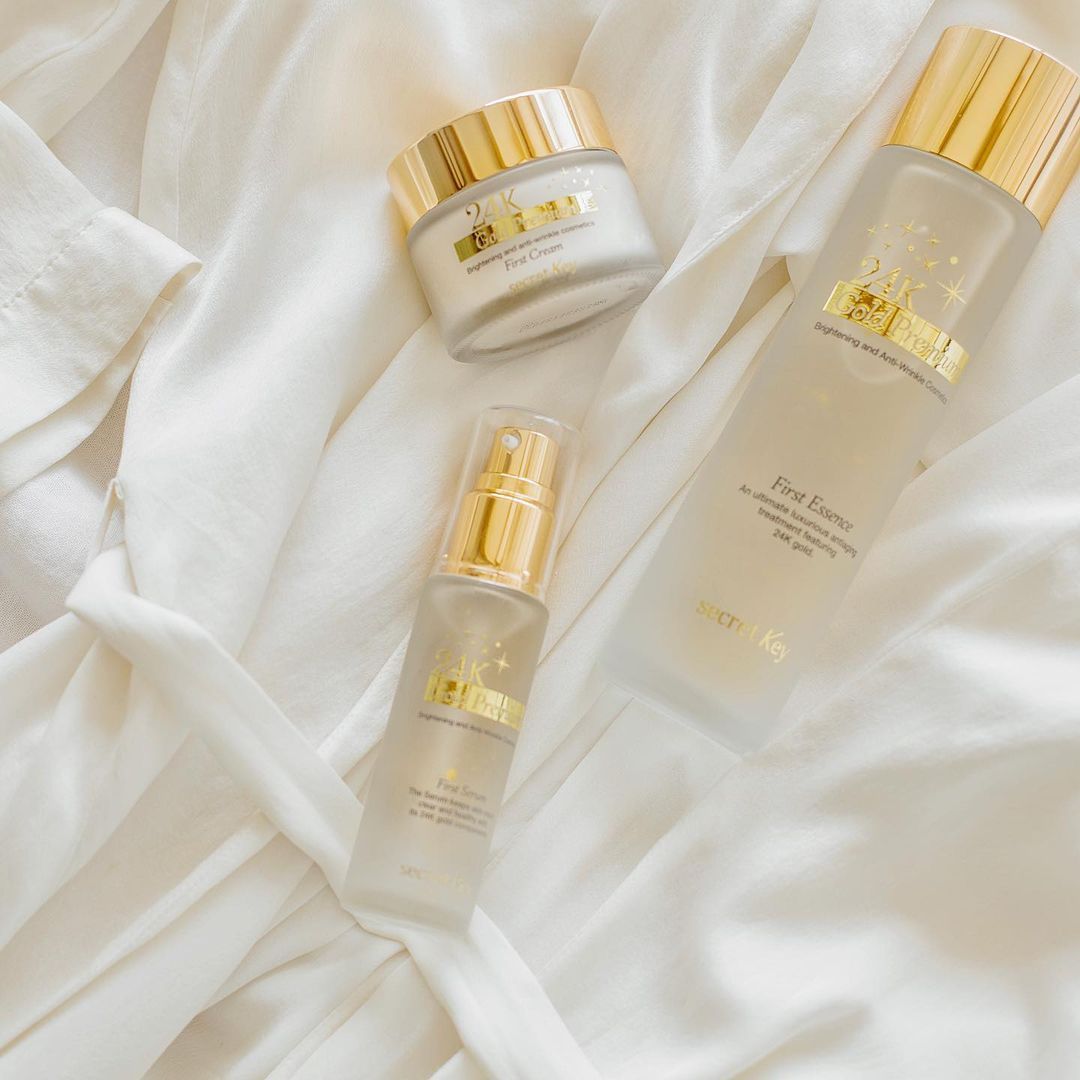 Sample Kem Dưỡng Da Secret Key 24K Gold Premium First Cream 1ml